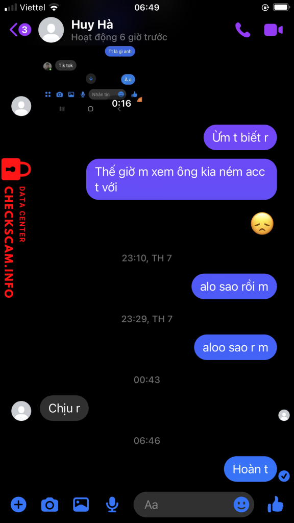 Preuves contre CAO DY KHANG