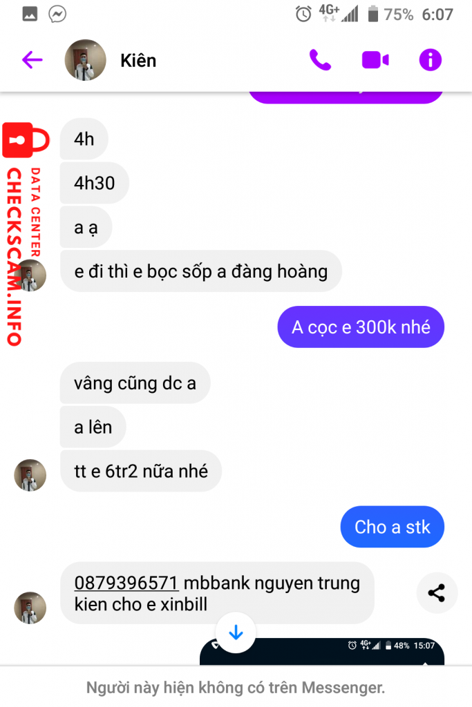 Preuves contre Kiên Nguyễn