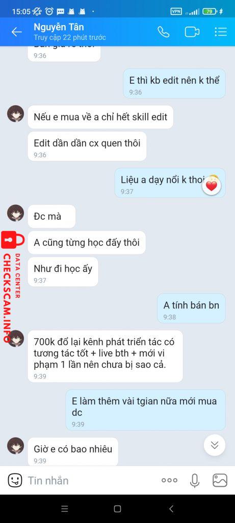 Preuves contre Nguyễn Công Tấn