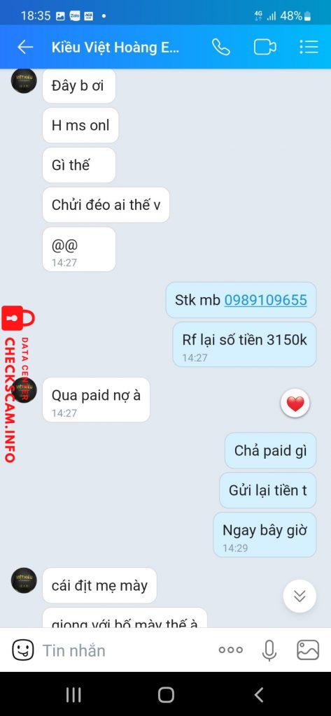 Preuves contre NGUYEN VIET HOANG