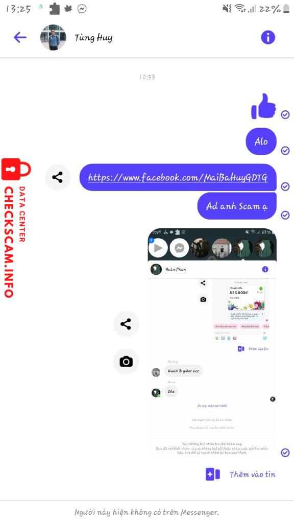 Preuves contre Dinh Cong Bach