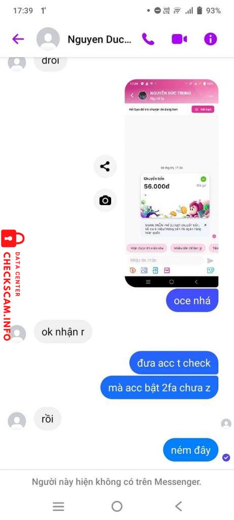 Preuves contre Nguyễn Đức Trung