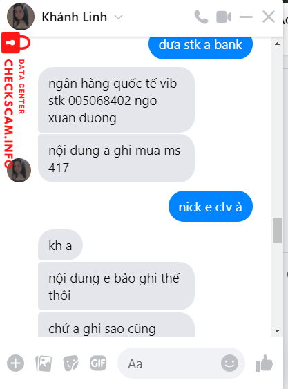 Preuves contre ngo xuan duong