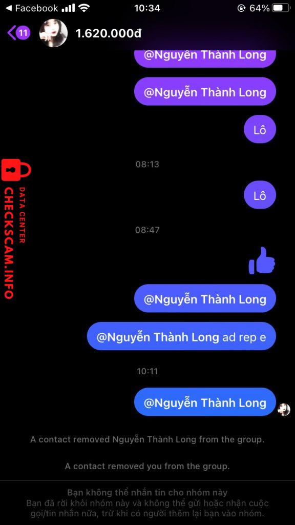 Preuves contre Nguyễn Thành Long