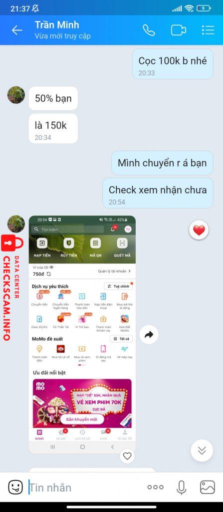 Preuves contre Trând Minh