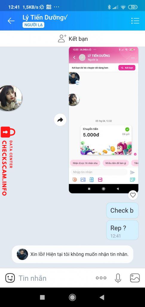Preuves contre Lý Tiến Dưỡng