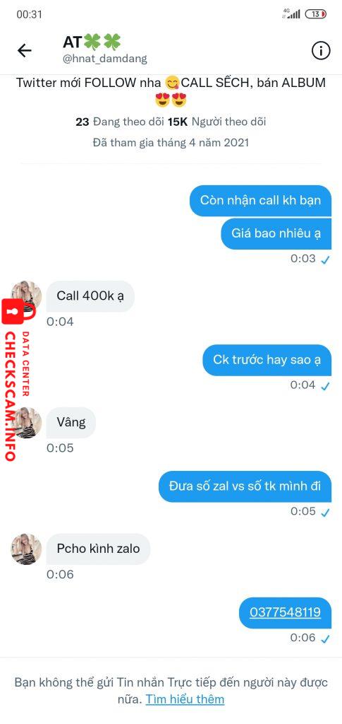 Preuves contre Dang Vuong My Duyen