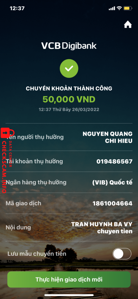 Preuves contre Shop3001.com – NGUYEN QUANG CHI HIEU