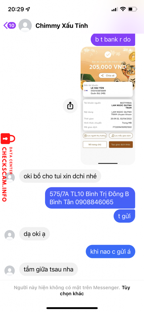 Preuves contre Le Hai Yen