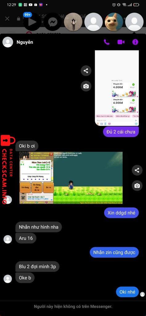 Preuves contre Nguyễn Anh Đức