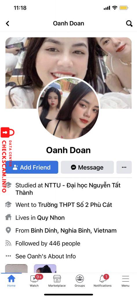 Preuves contre Doan Thi Oanh