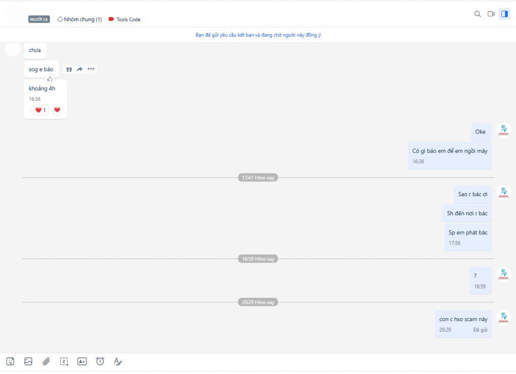 Preuves contre VO LAM TUAN