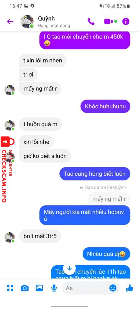 Preuves contre Lê Thanh Điền