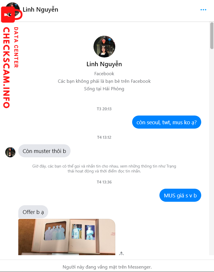 Preuves contre NGUYEN THI MINH NGUYET