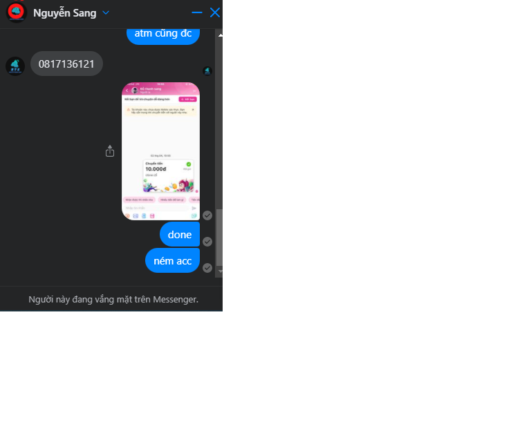 Preuves contre Nguyễn Sang