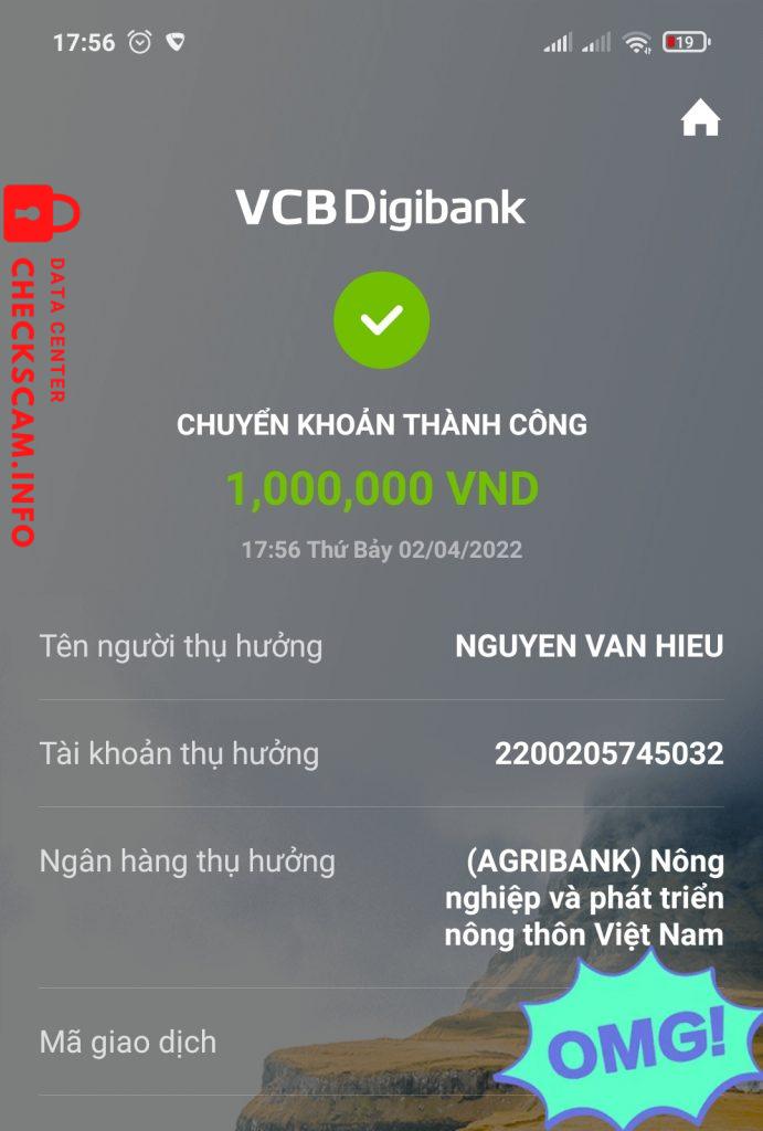 Preuves contre Nguyễn Văn Hiếu