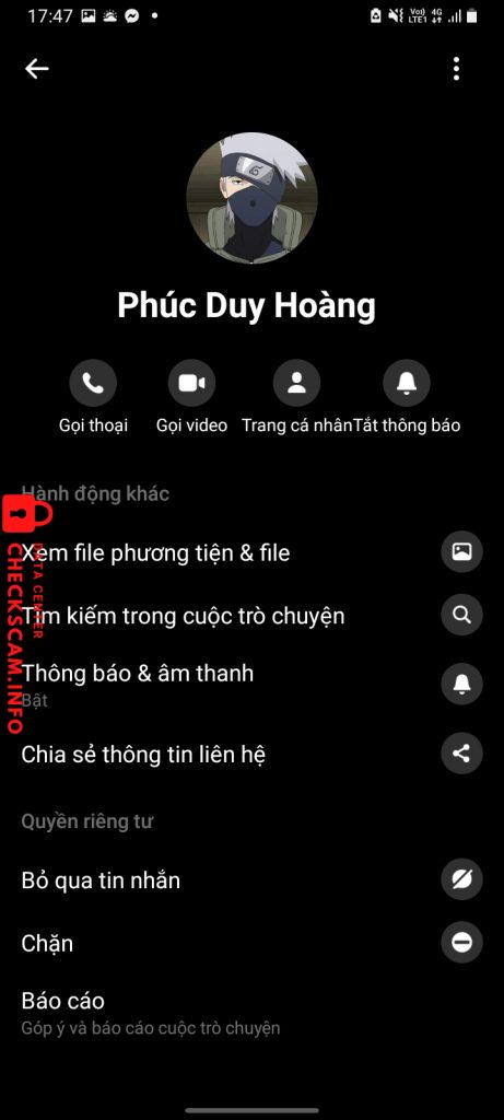 Preuves contre NGUYEN HOANG LONG