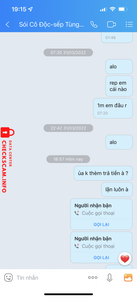 Preuves contre HO CHI NAM