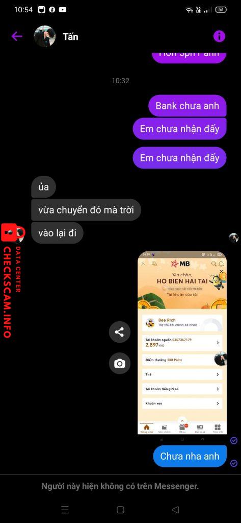 Preuves contre Hồ Biện Hải Tài