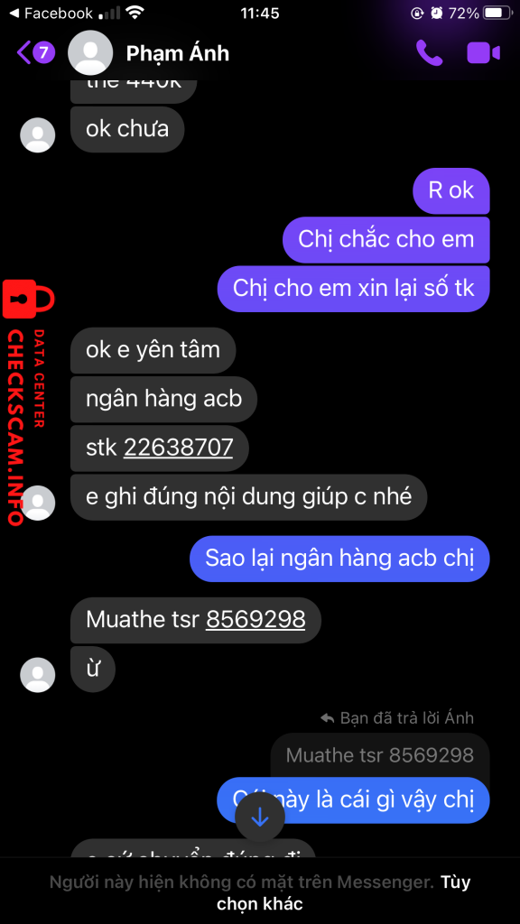 Preuves contre Dẫu Trực Trượng Tám