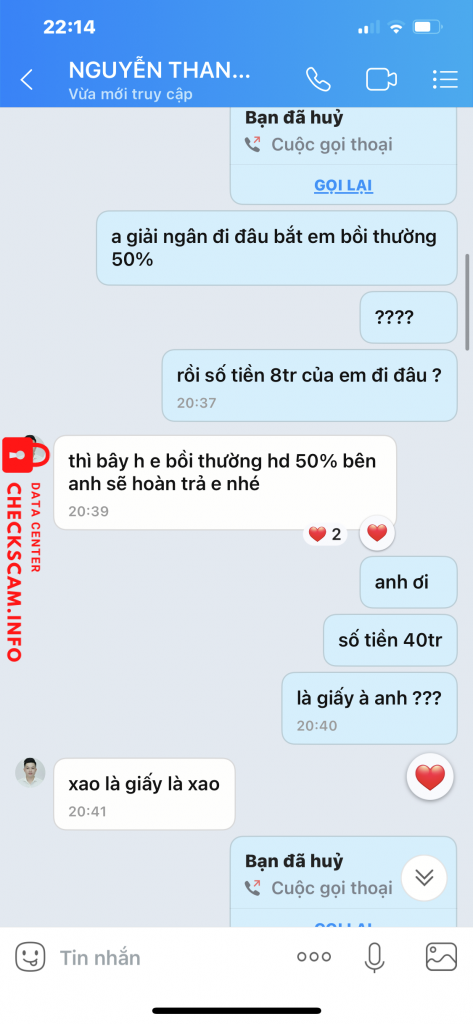 Preuves contre Mcedit1.net – Nguyễn Thị Hồng