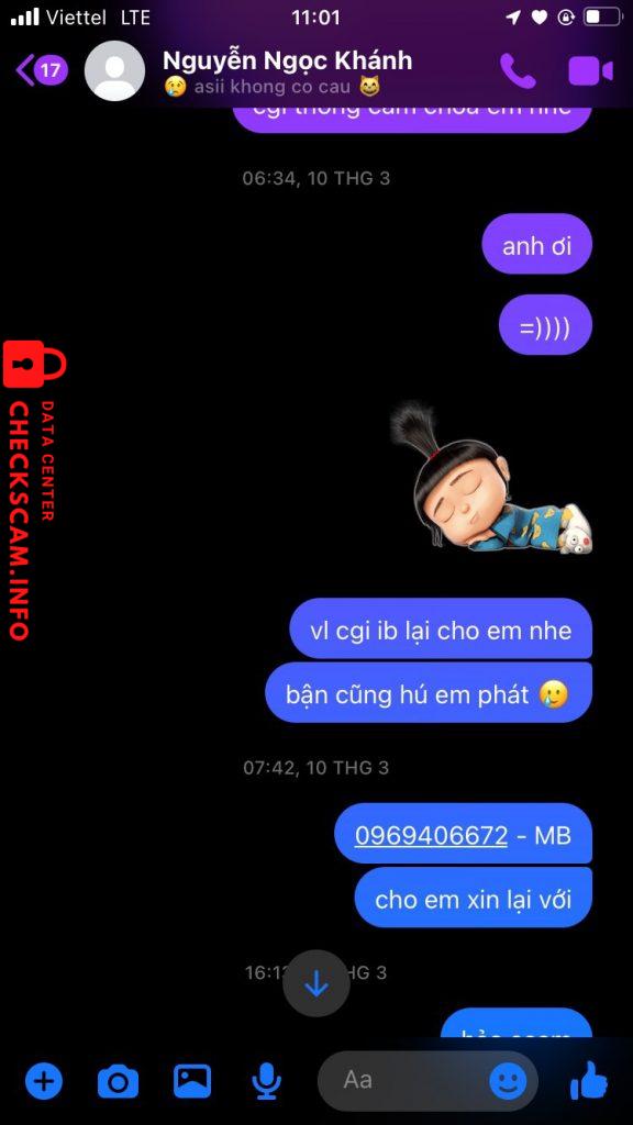 Preuves contre Nguyễn Ngọc Khánh