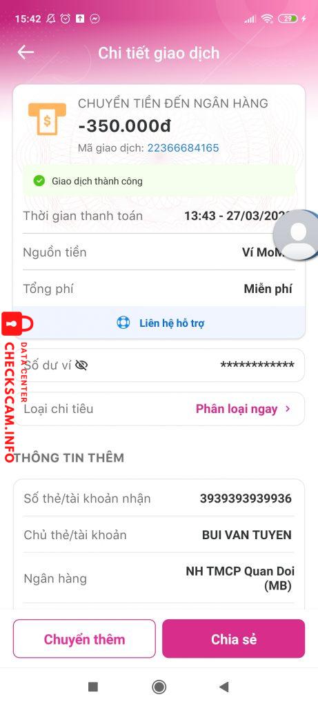 Preuves contre Nguyễn Thiện
