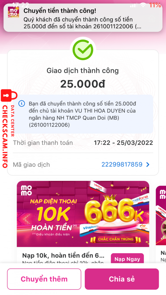 Preuves contre Vũ Công Lập