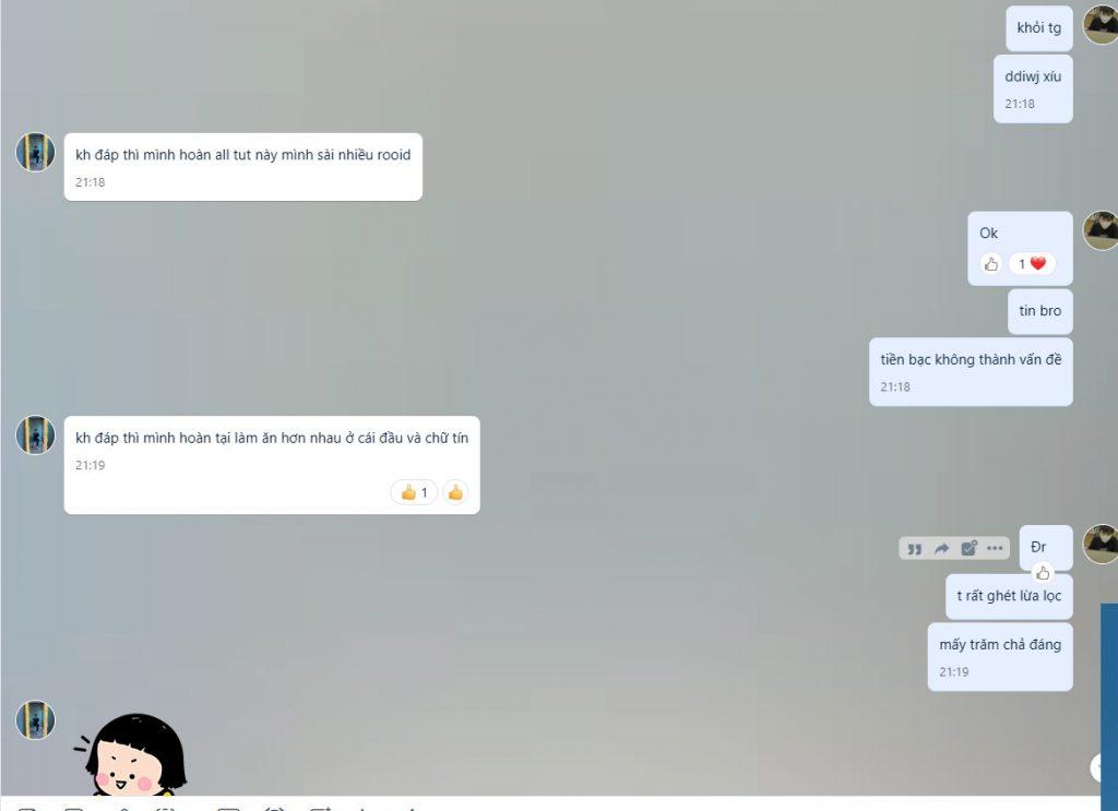 Preuves contre PHAM THI THANH