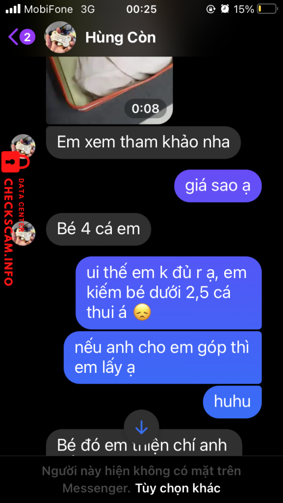 Preuves contre Nguyễn Minh Hùng