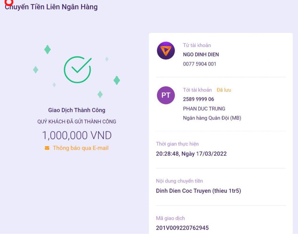 Preuves contre Phan đức trung