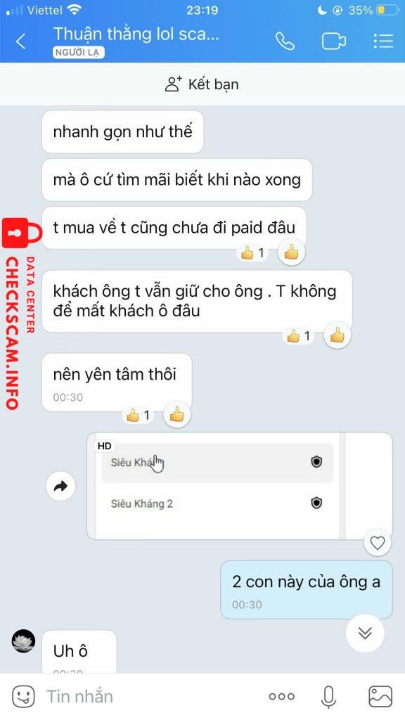 Preuves contre Nguyen Van Thuan