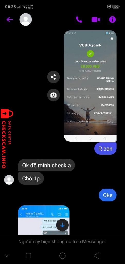 Preuves contre Trần Thị Kiều Trang