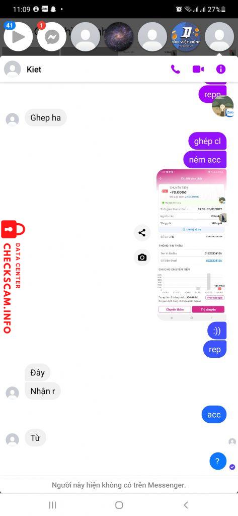 Preuves contre Trương Thành Long