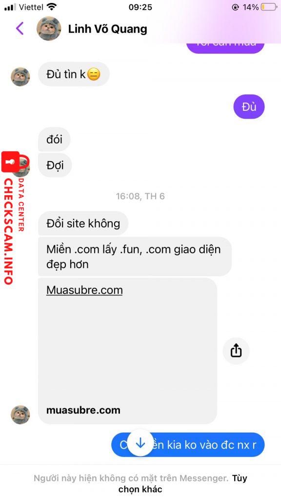 Preuves contre Linh Quang Võ