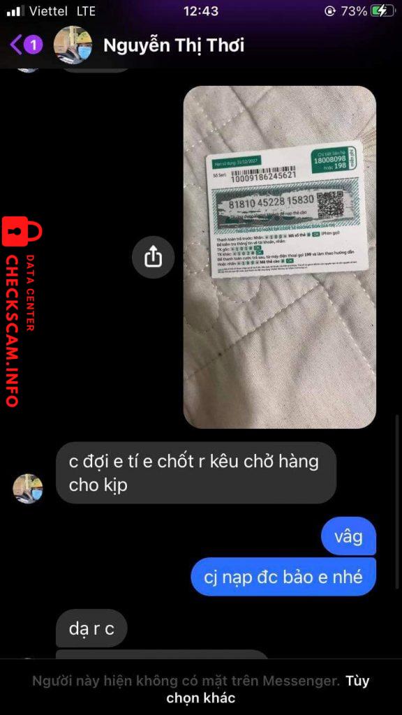 Preuves contre TRAN LINH TAM