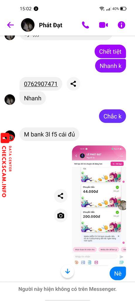 Preuves contre Lê phát đạt