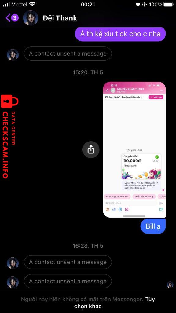 Preuves contre Nguyễn Xuân Thanh