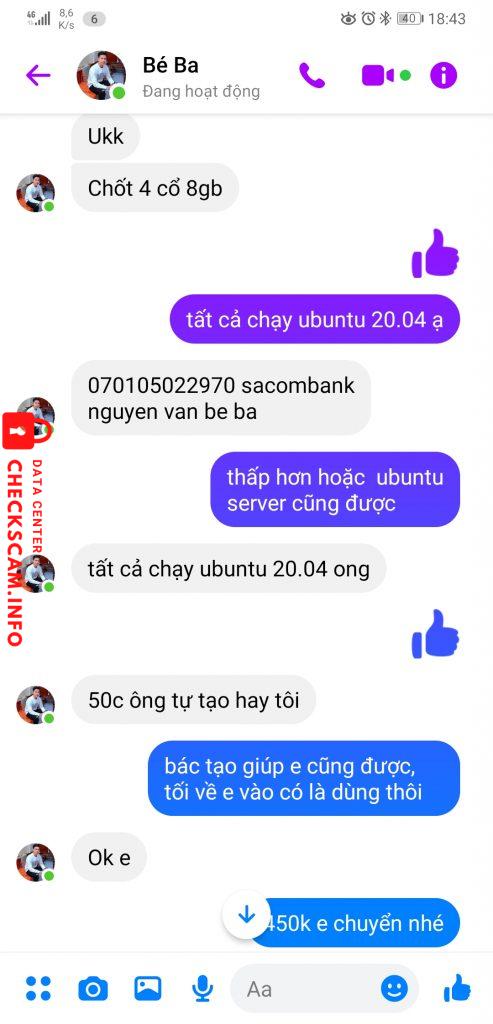 Preuves contre Nguyen van be ba