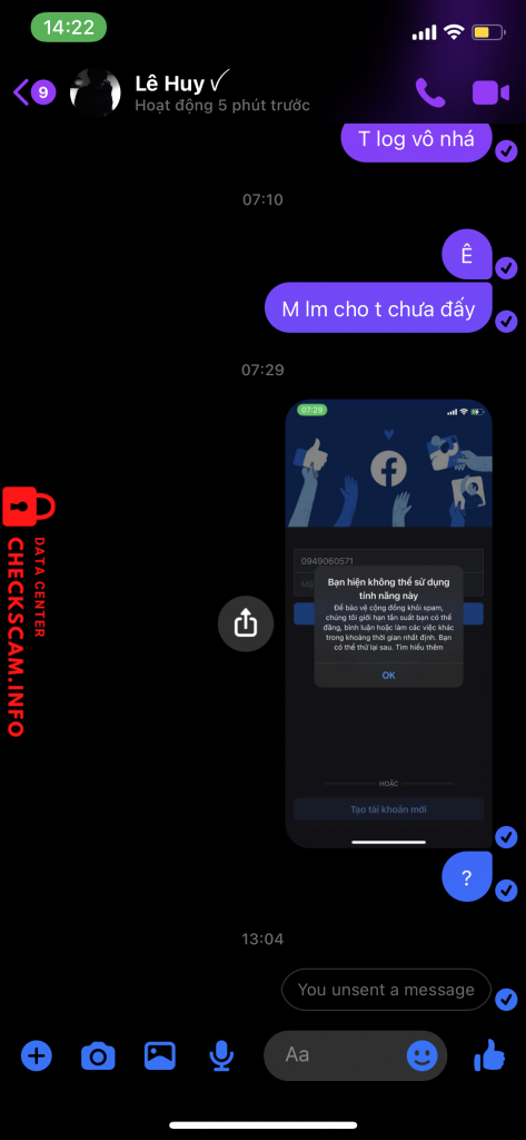Preuves contre Lê Gia Huy