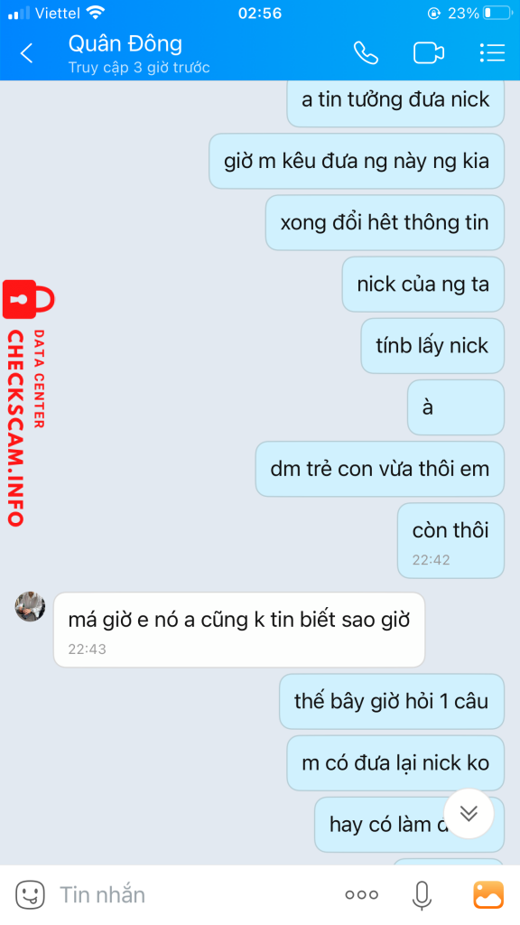 Ebidensya laban sa Cao Quân Đông