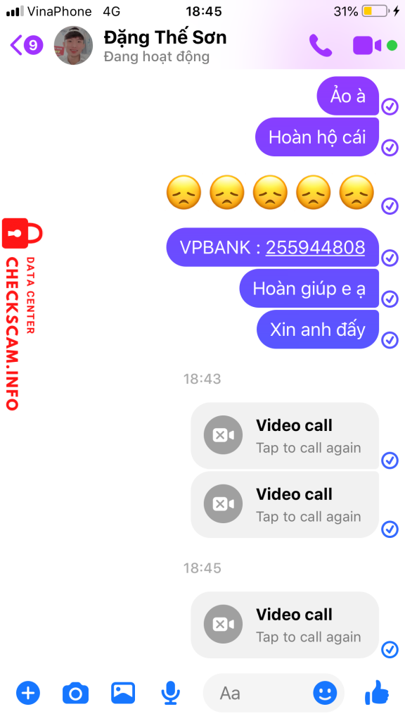 Bukti melawan Đặng thế sơn