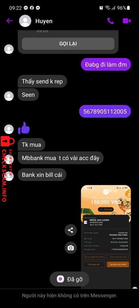 Ebidensya laban sa Nong Van Luong