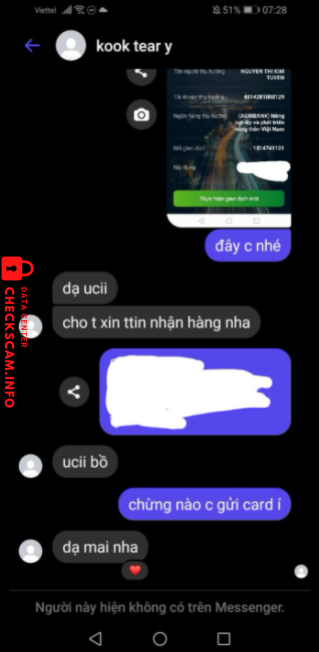 Ebidensya laban sa Nguyen Thi Kim Tuyen