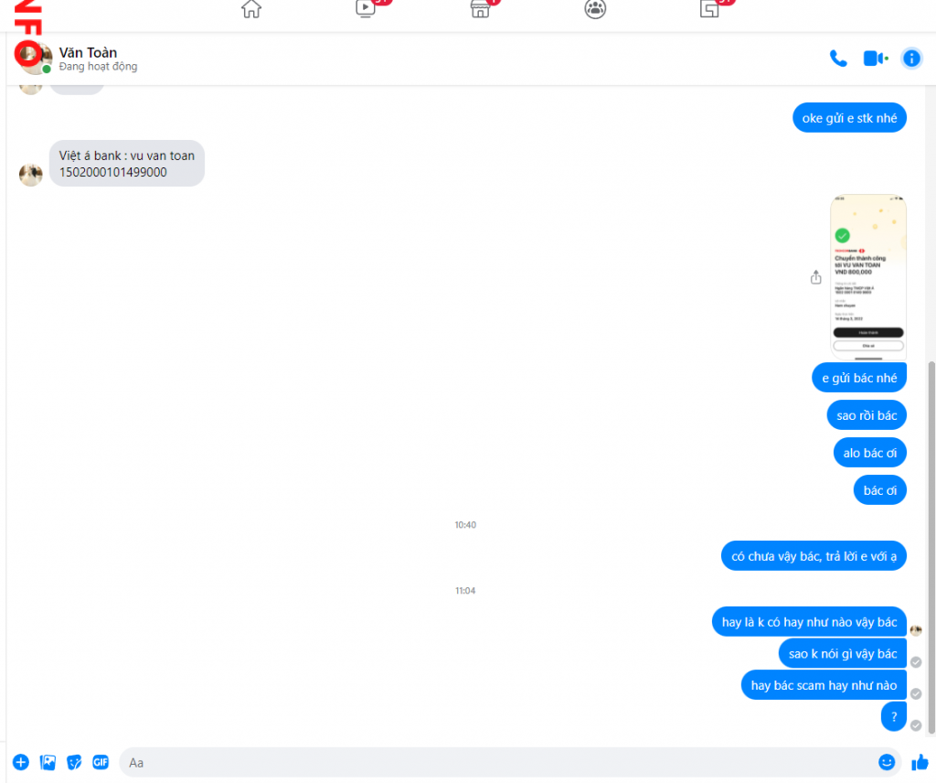 针对的证据 vu van toan