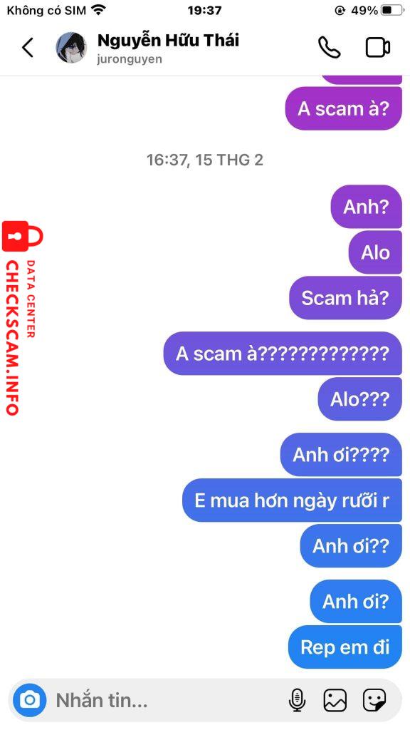 Evidence against Nguyễn Hữu Thái