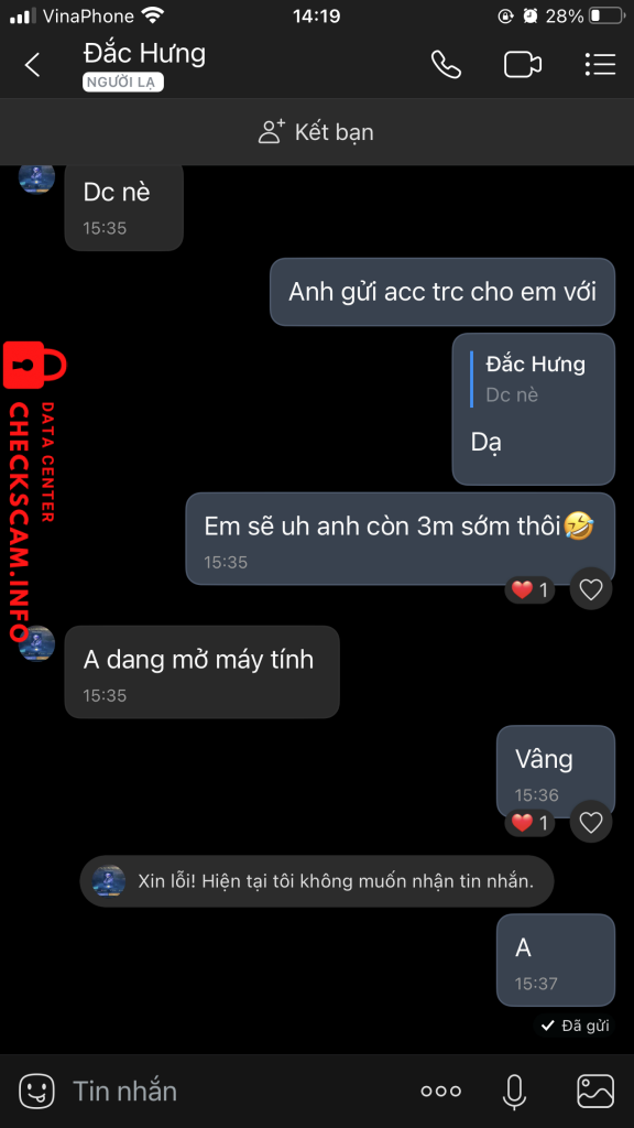 Evidence against Trần Đắc Hưng
