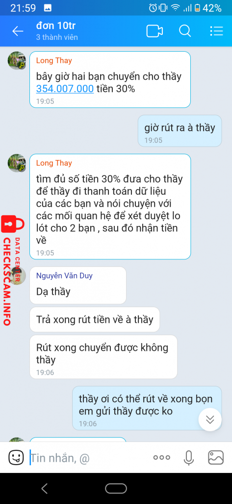 Ebidensya laban sa Đỗ Minh Hoàng