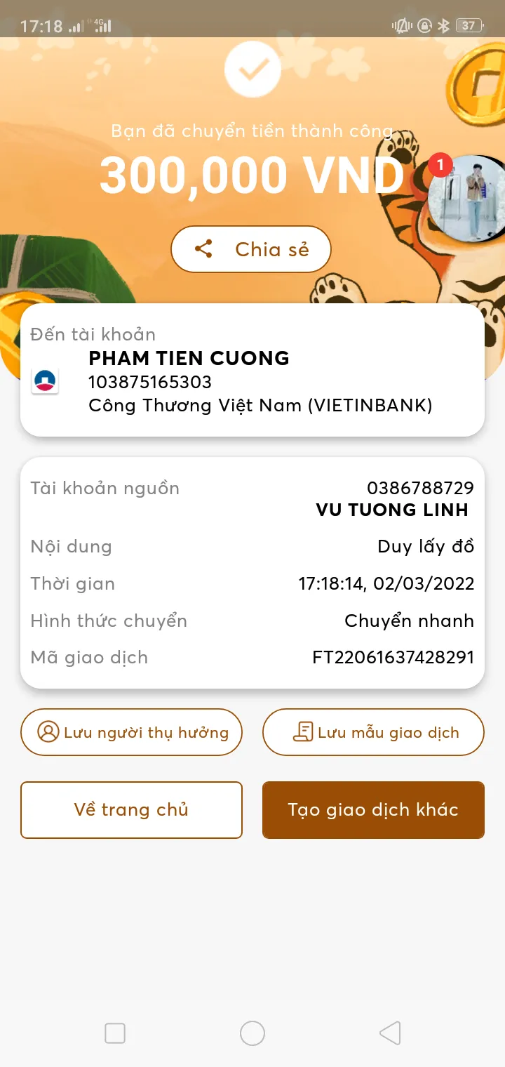Ebidensya laban sa Phạm Tiến Cường
