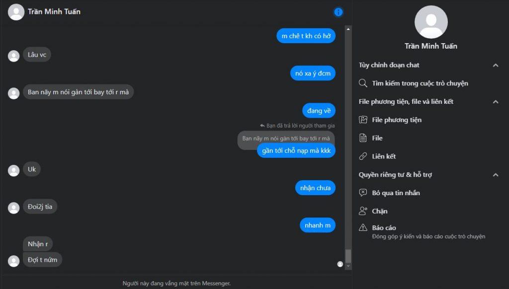Ebidensya laban sa Trần Minh Tuấn